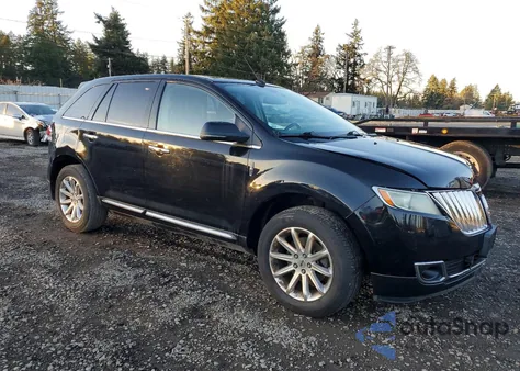 2012 Lincoln Mkx z USA, uszkodzony, nr VIN 2LMDJ8JK4CBL04092